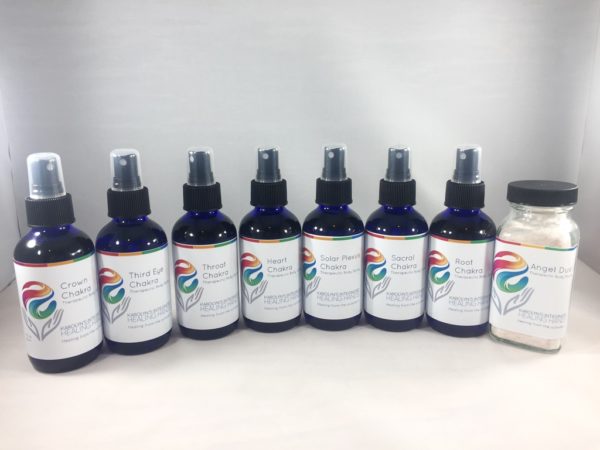 Chakra Clearing Therapeutic Body Spray collection-Karolyns integrated healing hands