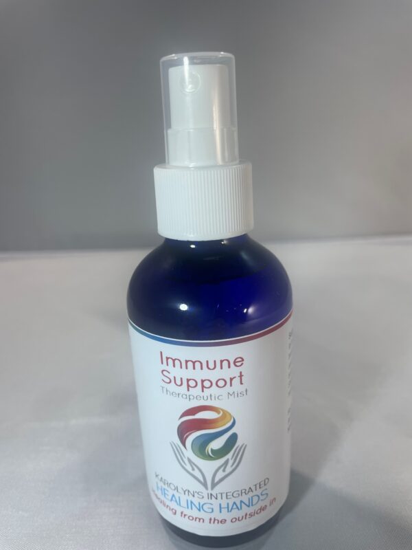 Immune support therapeutic body spray Karolyns integrated healing hands