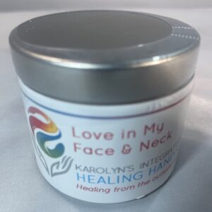 love in my face and neck Karolyns integrated healing hands