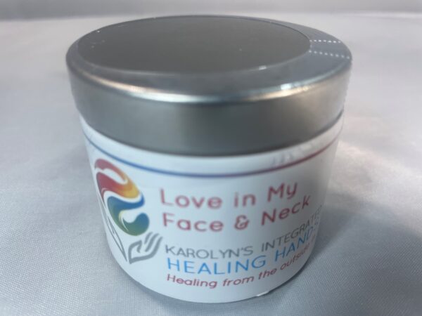 love in my face and neck Karolyns integrated healing hands