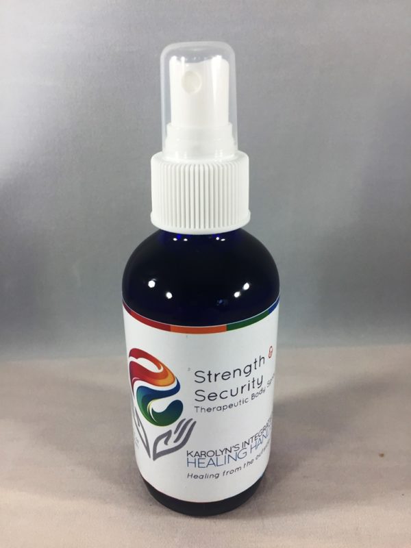Strength Security therapeutic body spray-Karolyns integrated healing hands