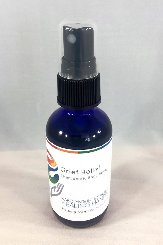 grief relief therapeutic body spray-Karolyns integrated healing hands